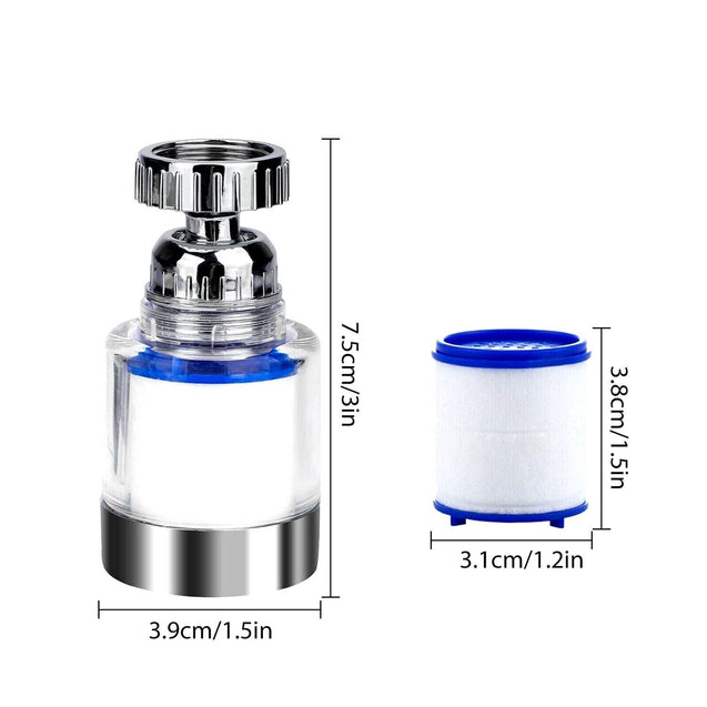 Faucet Water Filter Tap Filtration Kitchen Bathroom Sink Mount Purifier System
