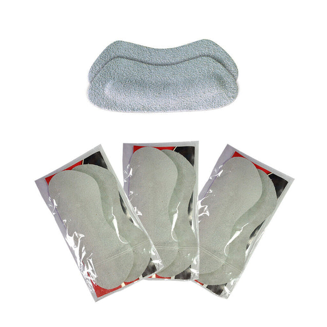 Suede Leather Heel Grip Self-Adhesive Stop Slipping Shoe Liner Cushion Pads Soft
