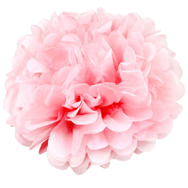 Paper Flower Tissue Pom Pom Hanging Ball Wedding Babyshower Party Decor 12PCS