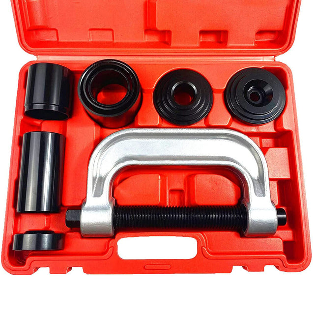 Heavy Duty 4 in 1 Ball Joint Press & U Joint Removal Tool Kit w/ 4 x 4 Adapters
