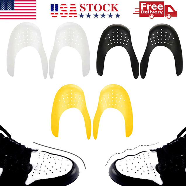 5 Pairs Shoe Protector Anti Crease Force Fields Cover Toe Cap Creasing Decreaser