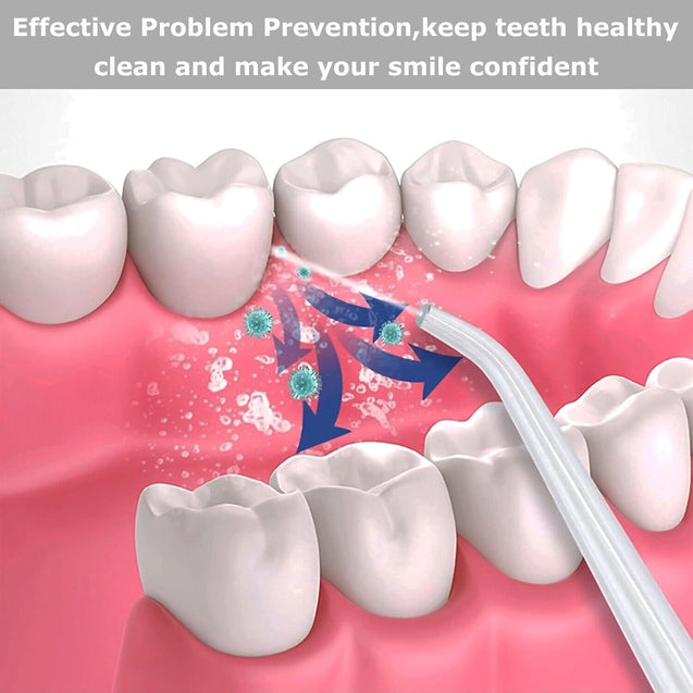 Cordless Water Flosser Dental Oral Irrigator Travel Teeth Cleaner Floss Pick