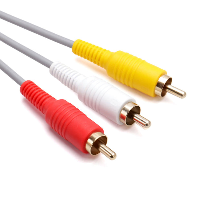 Audio Video AV Composite 3 RCA Cable for Nintendo Wii NEW US SELLER