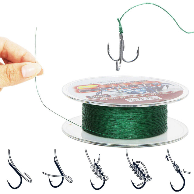 Super Strong 300-1000M PE Braided Fishing Line 10LB-50LB Multifilament PE Lines