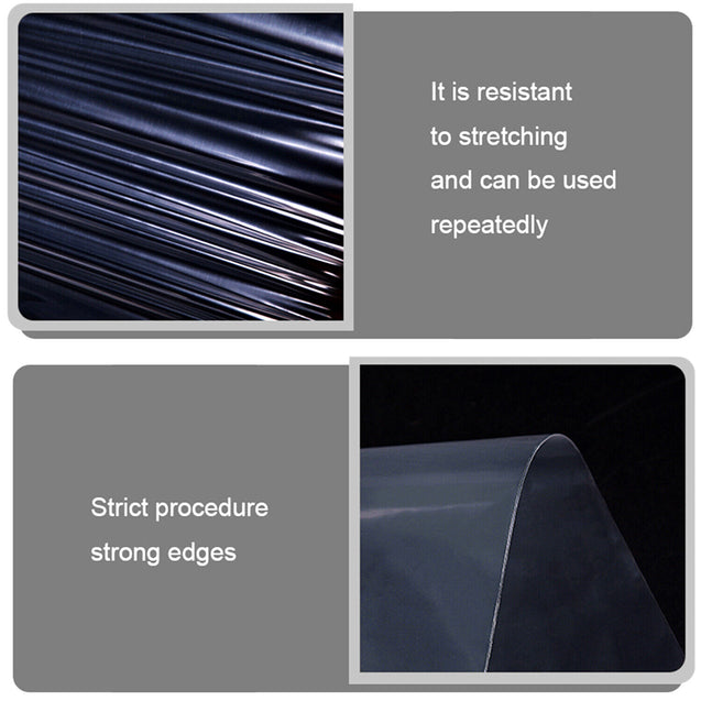 Clear Resealable Bag Plastic Zip Seal Bags Poly Zipper 2.07mil / 2.26mil