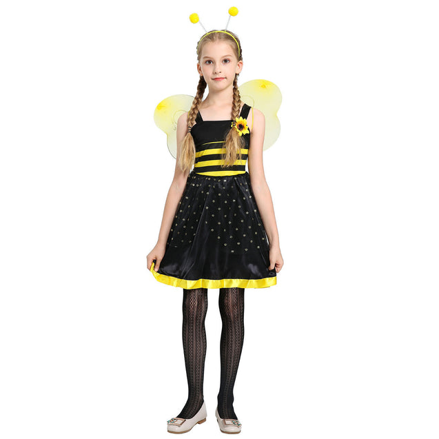 Halloween Honey Bumble Bee Dress Cute Adorable Pretty Custom School Play Costume