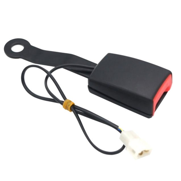 For Car Front Seat Belt Buckle Socket Plug Connector & Warning Cable New