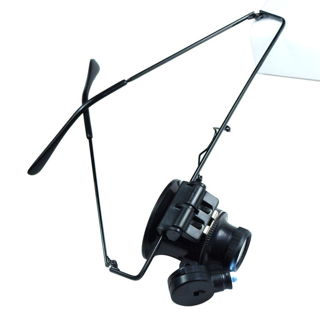 Lighted 20X Magnifier Magnifying Eye Glass Jeweler Loupe  Watch Repair