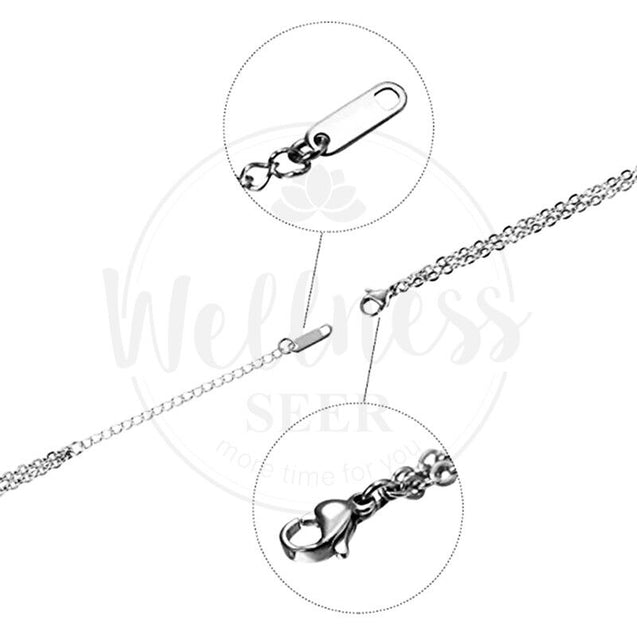 Men Women Polished Charm Infinity Love Symbol Stainless Steel Chain Bracelet