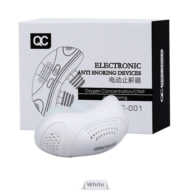 Micro Electric CAPA Noise Anti Snoring Device Sleep Apnea Stop Snore Aid Stopper