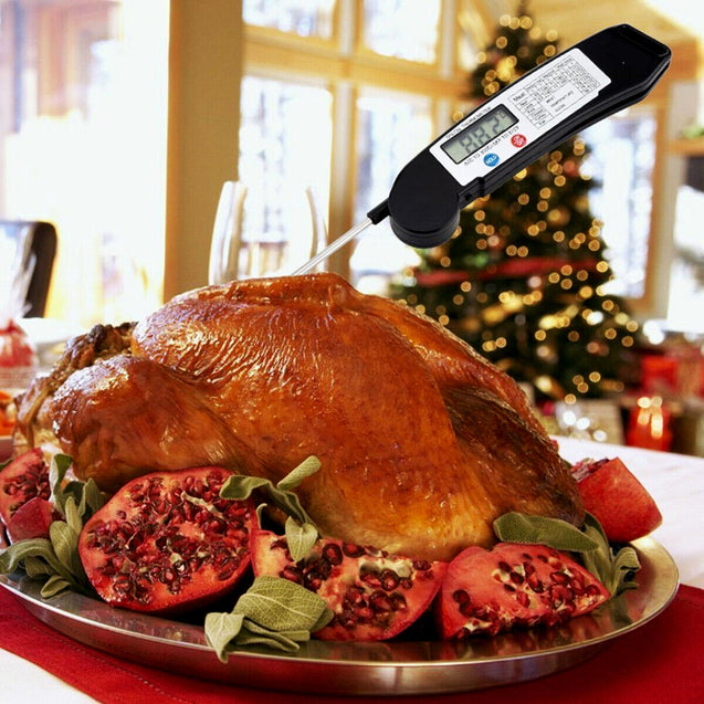 Meat Thermometer Instant Read Digital Kitchen Grill Cooking BBQ Baking Food