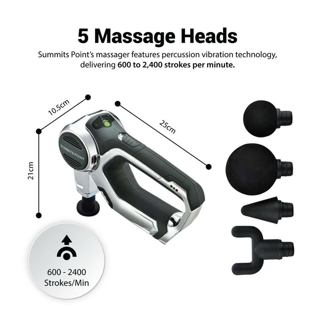 Wireless Massage Gun Carbon Fiber Percussive Vibration Therapy Promote Recovery