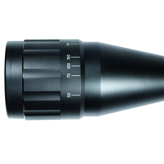 6-24X50 AOEG Rifle Scope Dual illuminated with Red Laser Sight & PEPR Rail Mount