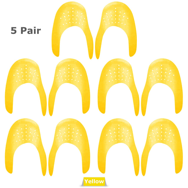 5 Pairs Shoe Protector Anti Crease Force Fields Cover Toe Cap Creasing Decreaser