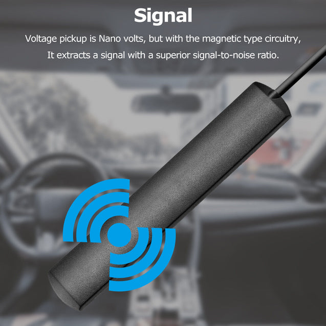 Car Radio Stereo Hidden Antenna Stealth FM AM For Vehicle Truck Motorcycle Boat