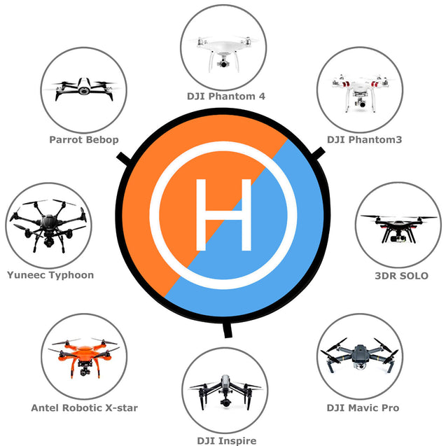 Drone Day Night Landing Pad Launch Helipad For DJI Mavic Pro/Zoom Drone Parking
