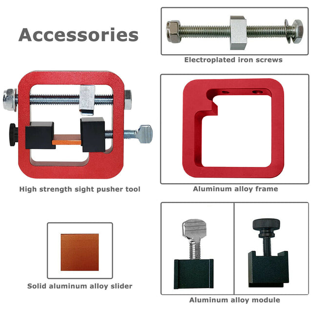 Universal Handguns Sight Pusher Tool Fit For Glocks 1911 Sig and Others