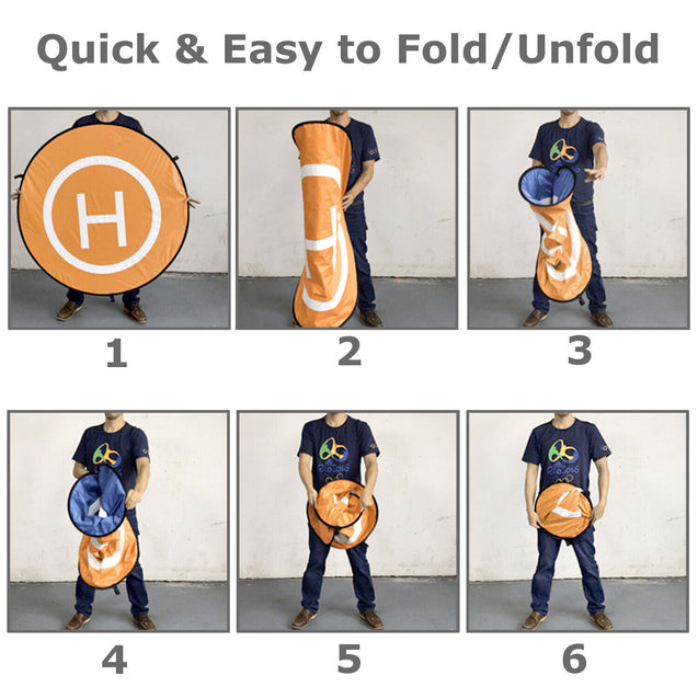 Drone Day Night Landing Pad Launch Helipad For DJI Mavic Pro/Zoom Drone Parking