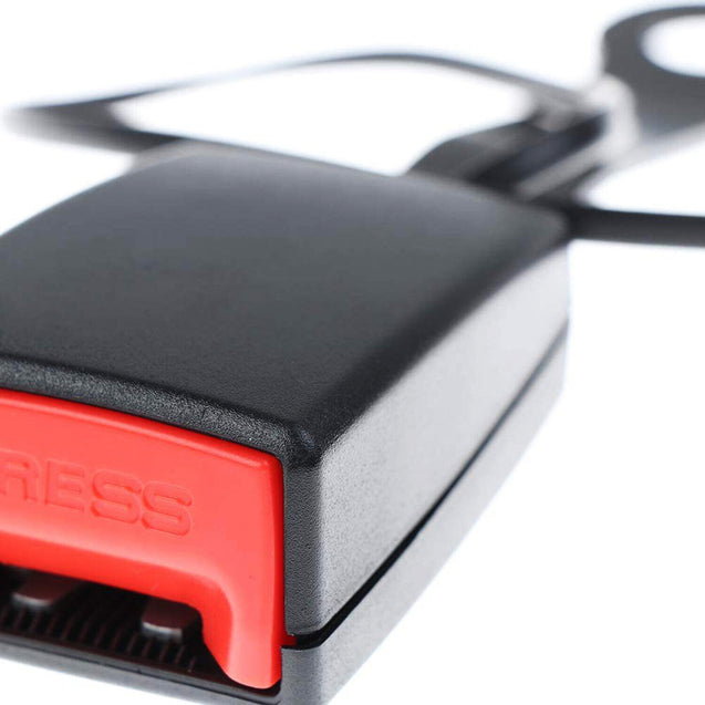 For Car Front Seat Belt Buckle Socket Plug Connector & Warning Cable New