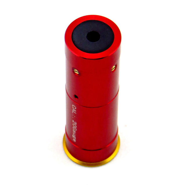 Red Dot Laser Bore Sight  20 Gauge Barrel Target Cartridge Boresighter 20 GA