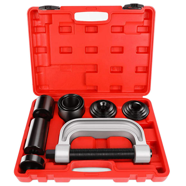 Heavy Duty 4 in 1 Ball Joint Press & U Joint Removal Tool Kit w/ 4 x 4 Adapters