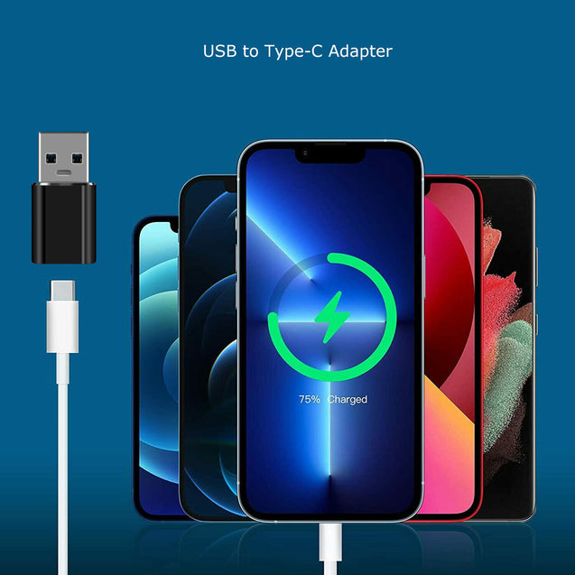 Type-C Female to USB USB-A Male Converter Adapter For iPhone 15, Samsung Phones
