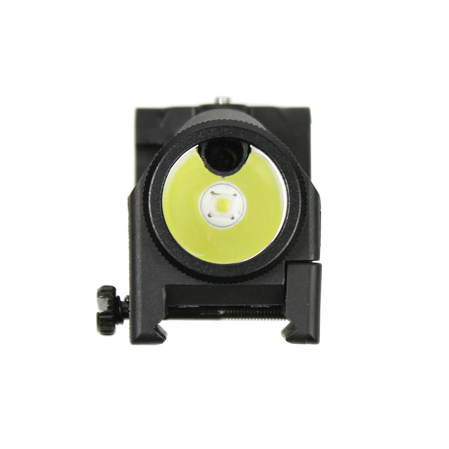 Tactical Flashlight & Green Laser Sight Combo Picatinny Rail Mounted Pistol