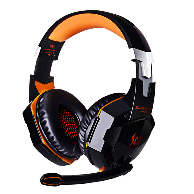 3.5mm Gaming Headset MIC LED Headphones Surround for PS4 Xbox One X 360 E PC