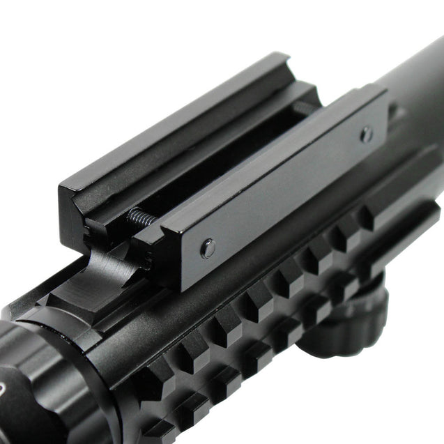 3-9x40 Tactical Rifle Scope Red & Green illuminated Optical Gun Scope with Rails