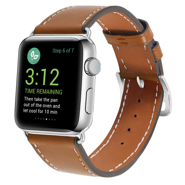 Genuine Leather Wrist Strap For Apple Watch Band 38/40/42/44mm Series 5 4 3 2 1