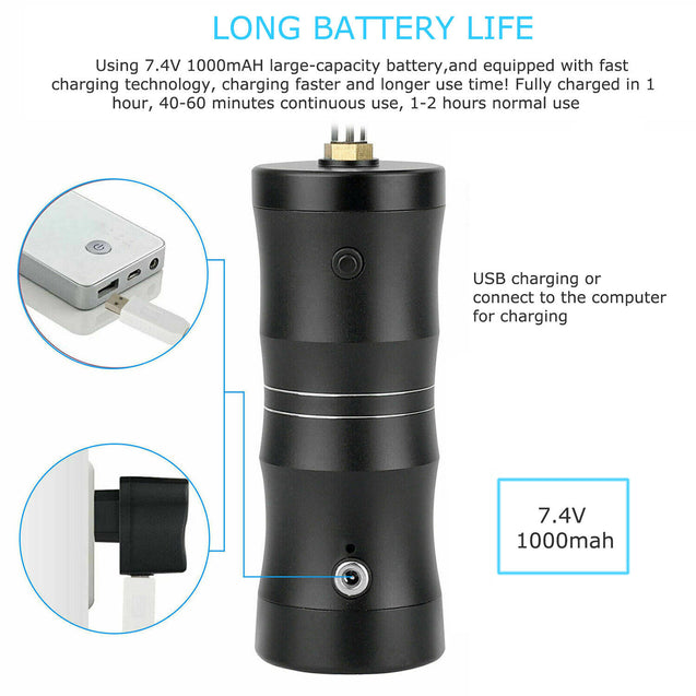 Portable Air Compressor Kit Air-Brush Paint Spray Gun Nail Tattoo Art Airbrush