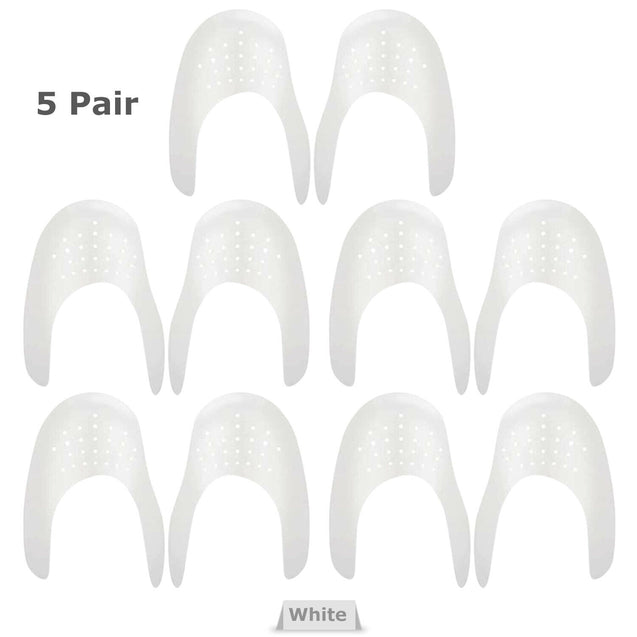 5 Pairs Shoe Protector Anti Crease Force Fields Cover Toe Cap Creasing Decreaser