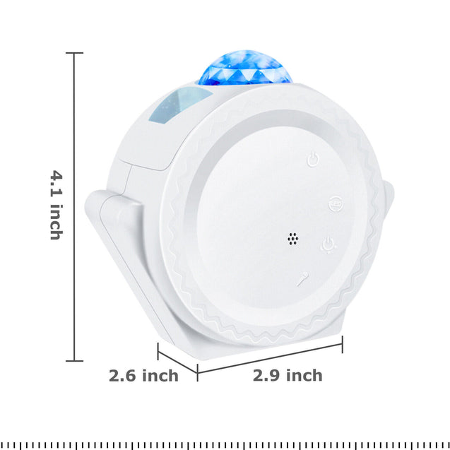 3in1 LED Galaxy Starry Night Light Projector 3D Ocean Star Sky Party Lamp Gift