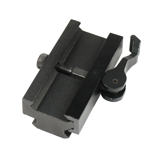 Quick Release  .5" Low Profile Riser QR Block Mount for Picatinny / Weaver Rail