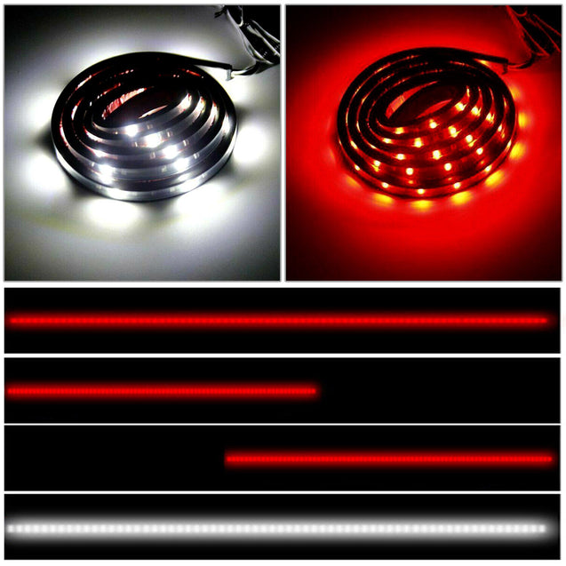 60" LED Strip Tailgate Light Bar Reverse Brake Signal For Chevy Ford Dodge Truck