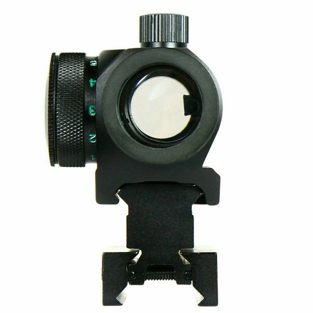 Tactical Holographic Green / Red Dot Sight Scope with Rail Mount & 1" Rail Riser