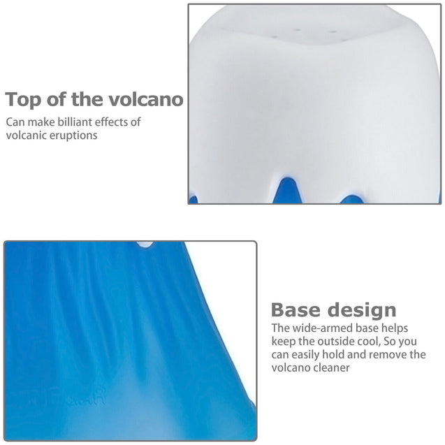 Volcano Erupt Microwave Oven Cleaner Steam Clean Kitchen Gadget Cleaning Tool
