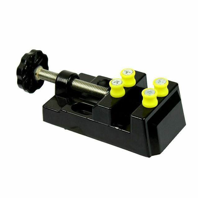 Mountable Miniature Bench Table Vise Non Scratching for Watches Jewelry Tool