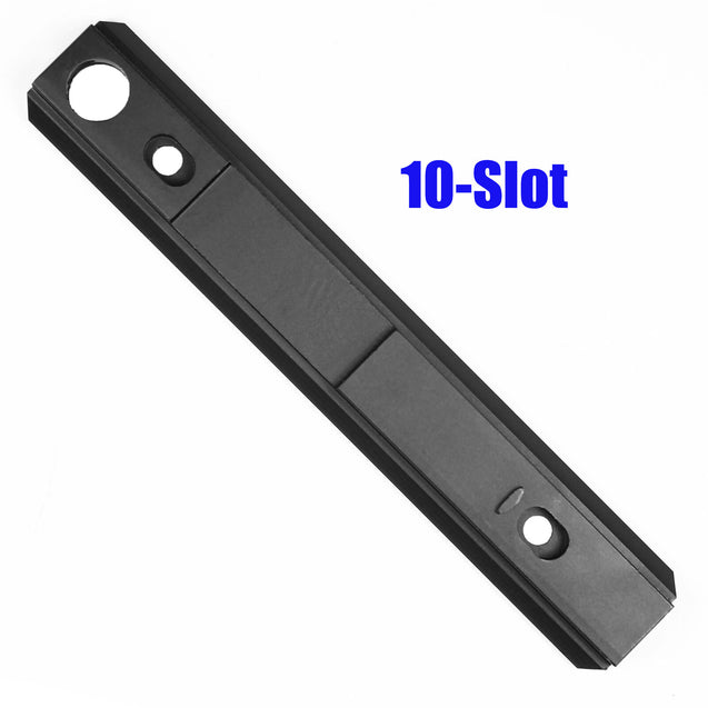 3 5 8 10-Slot KeyMod M-LOK Picatinny Rail Section & Push Button QD Sling Swivel