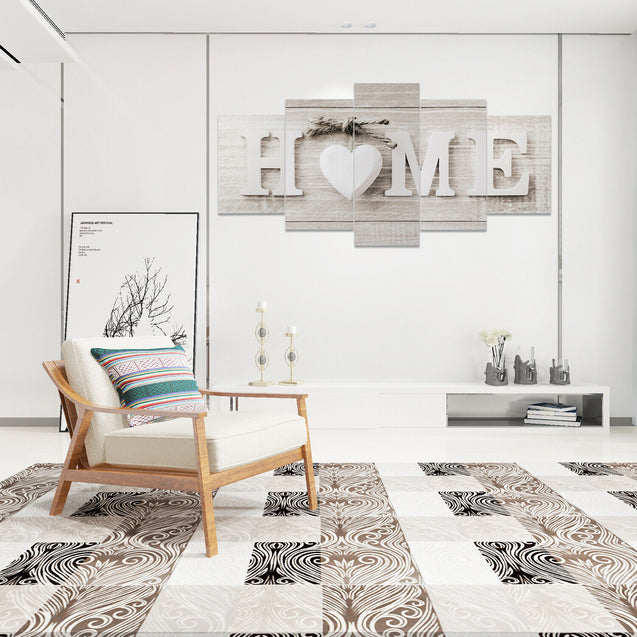 5PCS Unframed Modern Wall Art Painting Print Canvas Picture Home Room Decor Gift