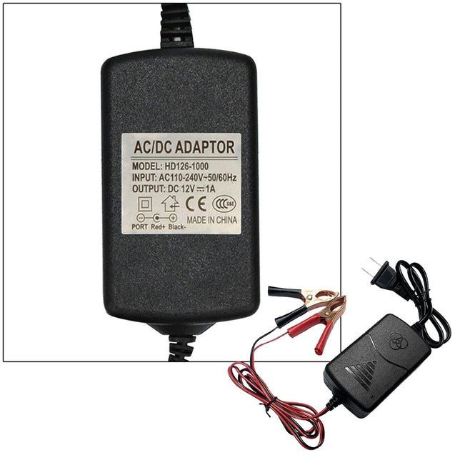 2PCS Car Battery Charger Maintainer 12V Trickle RV for Truck Motorcycle ATV Auto