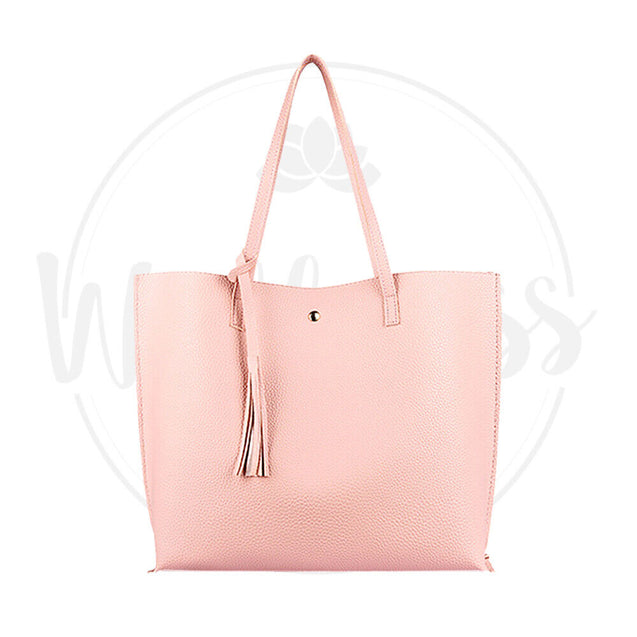 Women Synthetic Leather Handbag Shoulder Ladies Purse Messenger Satchel Tote Bag