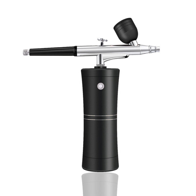 Portable Air Compressor Kit Air-Brush Paint Spray Gun Nail Tattoo Art Airbrush