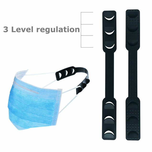 50 PCS 3-PLY Disposable Face Mask Dental Protective with Earloop Mouth Cover