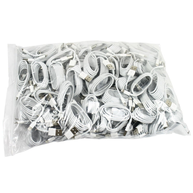 Wholesale 100PCS 3ft 8 Pin USB Charger Cord Cable For iPhone 13 12 11 X 8 7 6 5