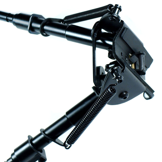6" to 9" Adjustable Spring Return Hunting Rifle Bipod -Sling Mount
