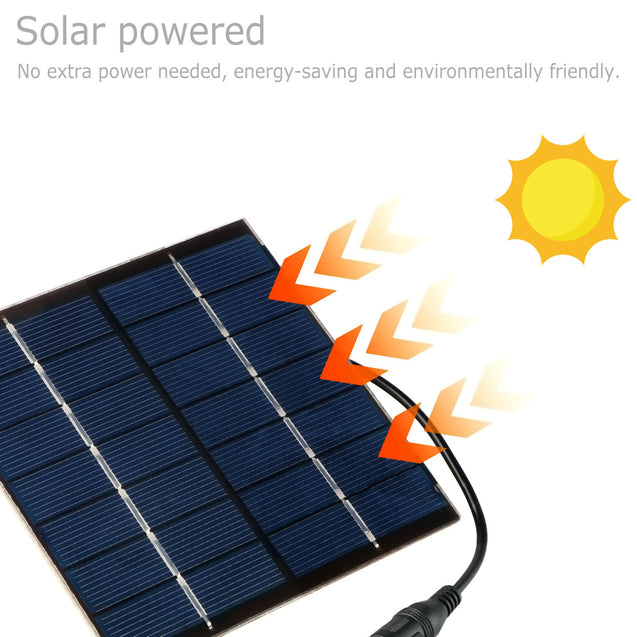 Solar Power Fountain Submersible Water Pump With Filter Panel Pond Pool 150L/h