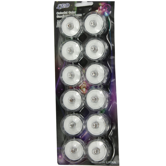 LED Submersible Waterproof Wedding Holiday Decoration Party Tea Lights 3 6 12 24 - Anyvolume.com