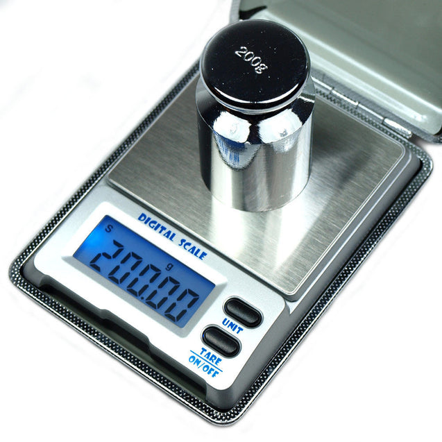 DS-18 500g x 0.01g Digital Pocket Precision Scale with Calibration Weights - Anyvolume.com