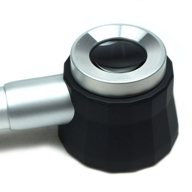 High Quality 10X Optical glass Lighted Magnifier 45X Jewelers Loupe with LED UV - Anyvolume.com